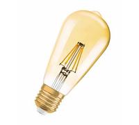 Osram RF CL ST64 LED bulb Warm white 2400 K 7 W E27