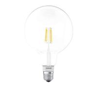 OSRAM SMART+ LED Filament Globe, Bluetooth Lamp with E27 Socket, dimmable, Replacement for 50W Light Bulb, warm white