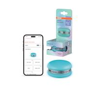 OSRAM Smart Macaron, Bluetooth Speaker with Rotating Color Light, Music sync & app Timer - 3 Modes, Stereo Pairing
