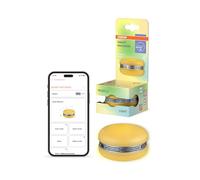 OSRAM Smart Macaron, Bluetooth Speaker with Rotating Color Light, Music sync & app Timer - 3 Modes, Stereo Pairing