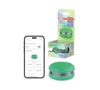 OSRAM Smart Macaron, Bluetooth Speaker with Rotating Color Light, Music sync & app Timer - 3 Modes, Stereo Pairing