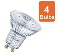 Osram Smart+ Matter Spot Par16 50 Gu10 Light Bulb Dimmable 4.7W 4 Pack