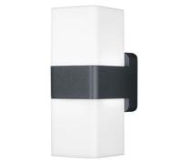 OSRAM SMART+ WiFi Cube Up/Down LED Wall Light Dark Gray, 14W, 950lm, RGB+W 3000K, WiFi, Alexa, IP44 Outdoor