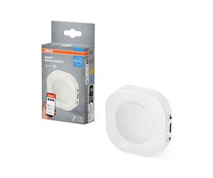 OSRAM SMART WiFi Intelligent Motion Detector for Indoor and Outdoor smart Homes, Without Cable, White, Control via app, Integrated Rechargeable Battery and Easy Charging via USB-C