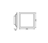 OSRAM SMART+ WiFi LED panel PLANON MAGIC, white 30 cm RGB CCT