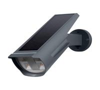 OSRAM Solar Spot RGB, Warm White with Ground Spike and Wall Mount, Daylight Sensor, IP44 Protection, Solar Powered Spotlight for Garden and Patio