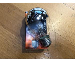 Osram Spec. Decor Light Bulb Reflector Silver Head Mirror E27 60W Dimmable