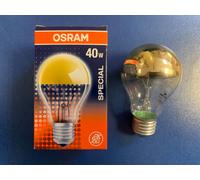 Osram Special Mirror Gold Head Mirror E27 40W Reflector Dimmable