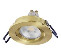 OSRAM Spot Set LED recessed Spotlight DIM 6W Gold 85mm, 500lm 2700K Warm White, CRI≥80, dimmable Aluminum, Set of 3