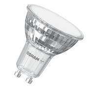 Osram Spot Star PAR16 LED Reflector 2700 K Warm White 5.6 W GU10 120° 620 lm Transparent for Spot Lighting Areas Lighting Living Rooms 15,000 Hours