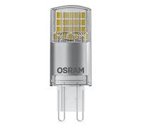 Osram Star Special Pin LED Beam Angle Lamp, Plastic, Warm White, G9, 3.8 W, Set of 9