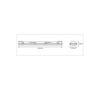 OSRAM SUBMARINE damp-proof lamp, 65 cm, 2 x 7 W G13 LED IP65