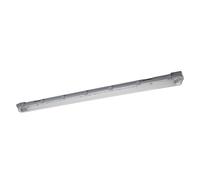 OSRAM Submarine Feed-Through Wired Moisture-Proof Light 120 cm, LED Light in Gray, IP65 Protection, for garages and cellars