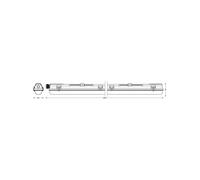 OSRAM SUBMARINE PCR 128 cm 1x G13 T8 LED IP65 moisture-proof lamp