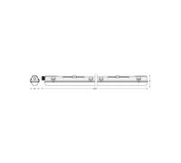 OSRAM SUBMARINE PCR 159 cm 1x G13 T8 LED IP65 damp-proof lamp
