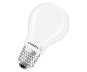 Osram Superstar A60 LED Filament Dimmable Lamp, 2700K Warm White, 5.9W, E27, Frosted, 806lm, for Ceiling and Floor Lights, 15000 Hours