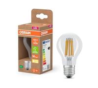 Osram Superstar Classic A 100 LED Bulb Shape, Clear Glass Body, 7.2 W, 1521 Lumen, E27, 2700 K for Warm White Light Diameter 60 mm, Clear