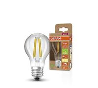 OSRAM Superstar+ Classic A Fil 60 Led Lamp, E27, Bulb Shape, 4.3W, 806Lm, 2700K, Warm White Light, Dimmable, Led Filament Technology, Very Low Energy Consumption, Energy Efficiency Class B