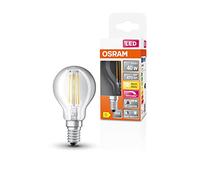 OSRAM Superstar dimmable LED lamp with Extra high Colour Rendering (CRI90), E14-base Filament Optics,Warm White (2700K), 470 Lumen, 40W-Replacement, dimmable, 1-Pack