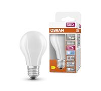 OSRAM Superstar dimmable LED lamp with Extra high Colour Rendering (CRI90), E27-base Frosted Glass,Cold White (4000K), 1055 Lumen, 75W-Replacement, dimmable, 1-Pack