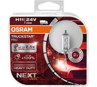 OSRAM TRUCKSTAR PRO H11, 70W PGJ19-2, +120% more brightness, 24V truck lamp