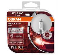 OSRAM TRUCKSTAR PRO H7 halogen headlamp, 64215TSP-HCB, 24 V commercial vehicle, duobox (2 units)