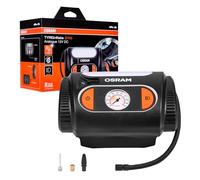 OSRAM TYREinflate 2110, analogue pressure gauge, wind-up power cable with fused 12V DC plug, tyre inflation in 4 minutes