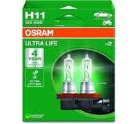 Bulb PGJ19-2 H11 64211ULT-2HB OSRAM for MITSUBISHI PEUGEOT LAND ROVER TOYOTA VW