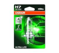 OSRAM ULTRA LIFE H7, halogen headlamp, 64210ULT-01B, single blister (1 unit), orange