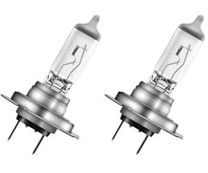 OSRAM Ultra Life H7 Halogen Headlight Bulb, 64210ULT-1BL, Single Blister Pack of 2, White