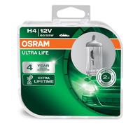 OSRAM Ultra Life Longlife Car Headlight Bulbs H1 H4 H7 H11 Available (Twin Pack)