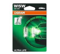 OSRAM ULTRA LIFE, W5W, Double Blister (2 lamps), white