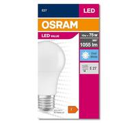 Osram Value Classic A 75 LED Light Bulb Standard 220-240V 11.5W 4000K E27 Equivalent to 75W