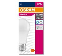 Osram Value Classic A100 6500k LED Light Bulb 220-240v 14.5w 6500k E27 1521 Lumen Equivalent to 100w 10,000 Hours 118 x 60mm