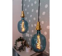 Osram Vintage 1906 Ballon 10 Filament DIM Lamp 4.5W 816 Blue E27 [EEK: G]