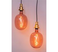 Osram Vintage 1906 Ballon 15 Filament Dim Lamp 4.5W 816 Pink E27