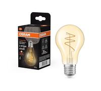 Osram Vintage 1906 Classic is a Warm White with a Classic Filament 4.9W @ 470 Lumens E27 Gold Glass Diameter 60mm 2200K