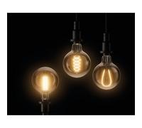 Osram Vintage 1906 Globe 95 30 Filament Dim Lamp 7.8W 818 Smoke E27 4 Pack