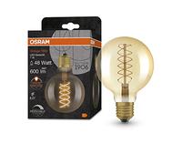 OSRAM Vintage 1906 LED globe G95 E27 7 W gold dim