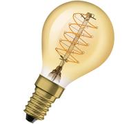 OSRAM Vintage 1906 teardrop LED E14 3.4 W gold dim