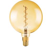 OSRAM Vintage 1906® LED CLASSIC GLOBE 4W 820 Gold E27 Bulb 4058075092013