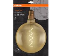 OSRAM Vintage 1906 LED CLASSIC Globe Dim 4W 820 Gold E27 Bulb 4058075269729