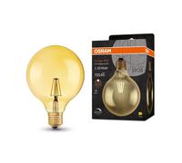 OSRAM LED Vintage Edition 1906 / LED-lamp in ball shape with E27-base / dimmable / replacement for 55 Watt / clear / warm white - 2400 Kelvin / 1 pack