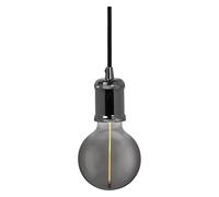 OSRAM Vintage 1906® Pendant Light Bobbin E27, Gun Metal, max. 25W (LED 15W), E27 Base, Indoor Pendant Light, Round Canopy, Combined with 1906 Vintage or smart Lamps