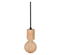 Osram Vintage 1906 PenduLum Pendant Light Cylinder Wood E27 Max 15W