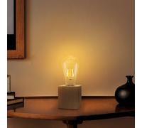 OSRAM Vintage 1906 Table Lamp, Wood with E27 LED bulb