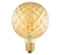 Osram Vintage Gold Pinecone Bulb ES 1906 LED 40W E27 - LV092037 [EEK: A]