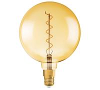 Osram Vintage Spiral Filament Gold Dimmable Bulb ES 1906 LED 28W E27 - LV269729 [EEK: A]