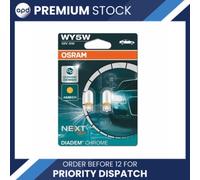 OSRAM WY5W DIADEM Chrome Bulb, direction indicator 2827DC-02B