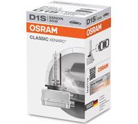 OSRAM Xenarc Classic Xenon Car Headlight Bulb D1S (Single) 66140CLC